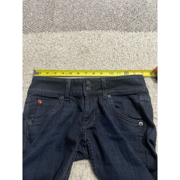 Hudson Women's Size 25 Slim Fit Boot Cut Jeans Blue A01373 W170DHA Made in USA - Picture 3 of 15